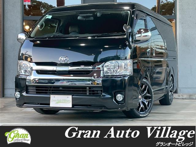 ハイエースワゴン ＧＬ　ＦＬＥＸベットキット　カロッツェリアナビ　サブモニター　後席モニター　Ｆスポイラー　パワースライドドア　オーバーフェンダー　ＹＯＫＯＨＡＭＡタイヤ　ＴＶ視聴可　バックカメラ　ドラレコ　ＥＴＣ（2枚目）