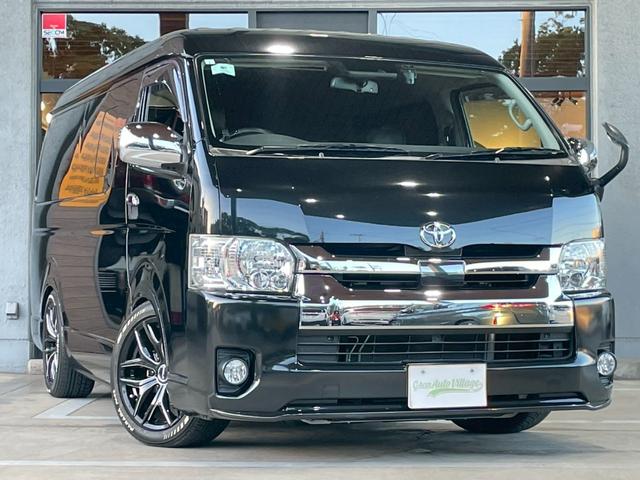 ハイエースワゴン ＧＬ　ＦＬＥＸベットキット　カロッツェリアナビ　サブモニター　後席モニター　Ｆスポイラー　パワースライドドア　オーバーフェンダー　ＹＯＫＯＨＡＭＡタイヤ　ＴＶ視聴可　バックカメラ　ドラレコ　ＥＴＣ（8枚目）
