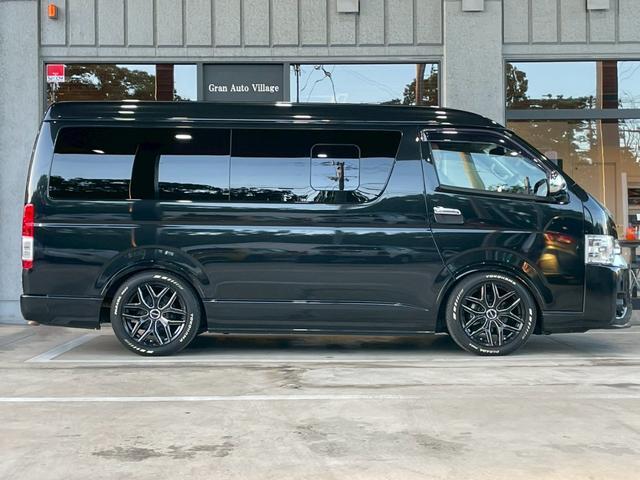 ハイエースワゴン ＧＬ　ＦＬＥＸベットキット　カロッツェリアナビ　サブモニター　後席モニター　Ｆスポイラー　パワースライドドア　オーバーフェンダー　ＹＯＫＯＨＡＭＡタイヤ　ＴＶ視聴可　バックカメラ　ドラレコ　ＥＴＣ（53枚目）