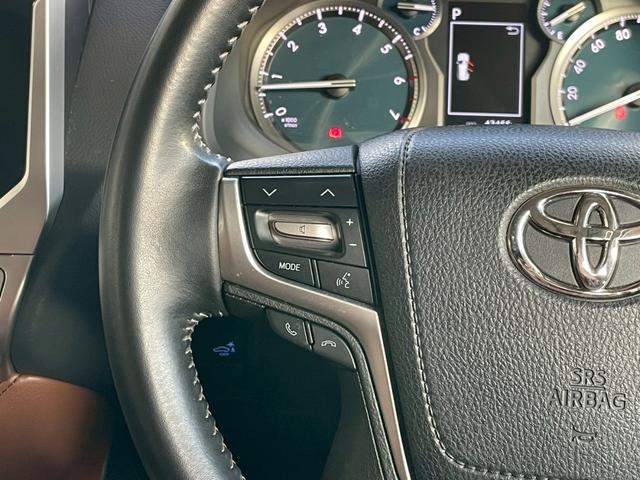 ランドクルーザープラド TX Lパッケージ 70thアニバーサリーリミテッド 後席モニター サンルーフ アルパインナビ シートヒーター&ベンチレーション パワーシート クルーズコントロール TV視聴可 HDMI プライバシーフィルム 茶革 ドラレコ ETC バックカメラ(13枚目)