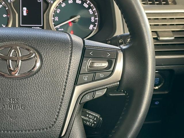 ランドクルーザープラド TX Lパッケージ 70thアニバーサリーリミテッド 後席モニター サンルーフ アルパインナビ シートヒーター&ベンチレーション パワーシート クルーズコントロール TV視聴可 HDMI プライバシーフィルム 茶革 ドラレコ ETC バックカメラ(14枚目)