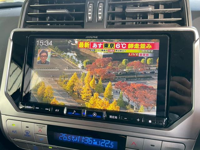 ランドクルーザープラド TX Lパッケージ 70thアニバーサリーリミテッド 後席モニター サンルーフ アルパインナビ シートヒーター&ベンチレーション パワーシート クルーズコントロール TV視聴可 HDMI プライバシーフィルム 茶革 ドラレコ ETC バックカメラ(19枚目)