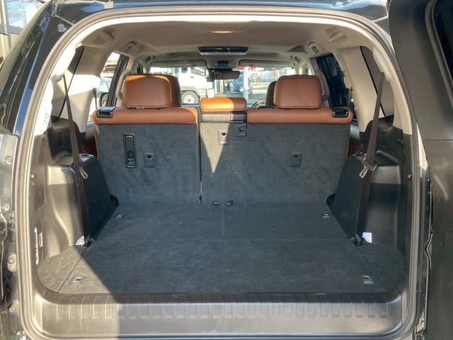 ランドクルーザープラド TX Lパッケージ 70thアニバーサリーリミテッド 後席モニター サンルーフ アルパインナビ シートヒーター&ベンチレーション パワーシート クルーズコントロール TV視聴可 HDMI プライバシーフィルム 茶革 ドラレコ ETC バックカメラ(44枚目)