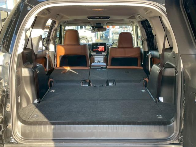 ランドクルーザープラド TX Lパッケージ 70thアニバーサリーリミテッド 後席モニター サンルーフ アルパインナビ シートヒーター&ベンチレーション パワーシート クルーズコントロール TV視聴可 HDMI プライバシーフィルム 茶革 ドラレコ ETC バックカメラ(45枚目)