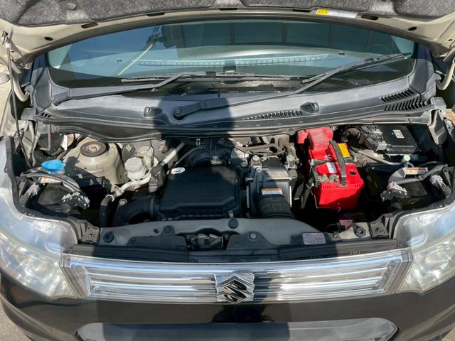 ワゴンＲスティングレー Ｔ　社外６インチナビ　ＴＶ視聴可　ＥＴＣ　ラジオ　ＣＤ　ＤＶＤ　Ｂｌｕｅｔｏｏｔｈ　オートライト　ＵＳＢポート　フロントフォグランプ　サイドバイザー　ハンドルカバー（6枚目）