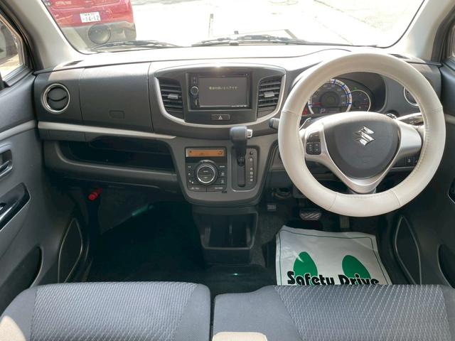 ワゴンＲスティングレー Ｔ　社外６インチナビ　ＴＶ視聴可　ＥＴＣ　ラジオ　ＣＤ　ＤＶＤ　Ｂｌｕｅｔｏｏｔｈ　オートライト　ＵＳＢポート　フロントフォグランプ　サイドバイザー　ハンドルカバー（10枚目）