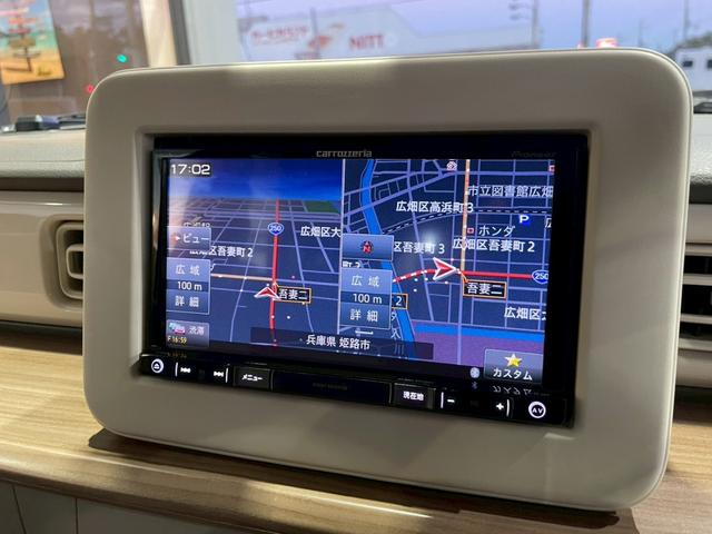 アルトラパン S 全周囲カメラ 社外7型ナビ TV視聴可 LaLa Palmホイール シートヒーター オートライト ラゲージマット ドラレコ ETC サイドバイザー アクセサリーソケット(4枚目)