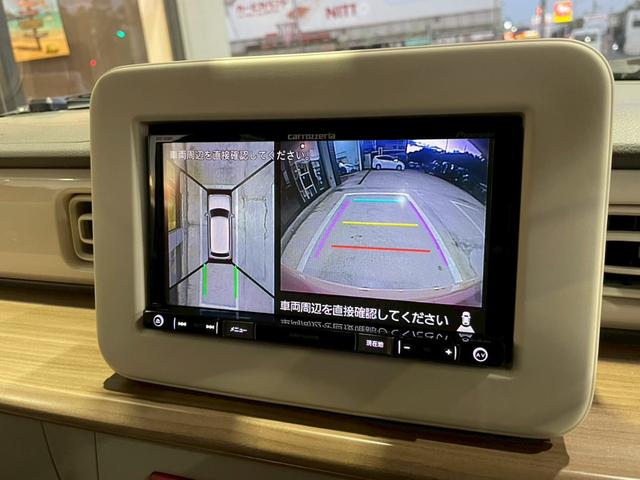 アルトラパン S 全周囲カメラ 社外7型ナビ TV視聴可 LaLa Palmホイール シートヒーター オートライト ラゲージマット ドラレコ ETC サイドバイザー アクセサリーソケット(5枚目)