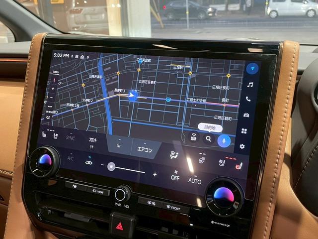 ヴェルファイアハイブリッド Z プレミア ムーンルーフ Dミラー 純正14型ディスプレイ TV視聴可 HDMI トヨタチームメイト パノラミックビュー シートヒーター&ベンチレーション パワースライドドア&バックドア ドラレコ ETC 茶革(17枚目)