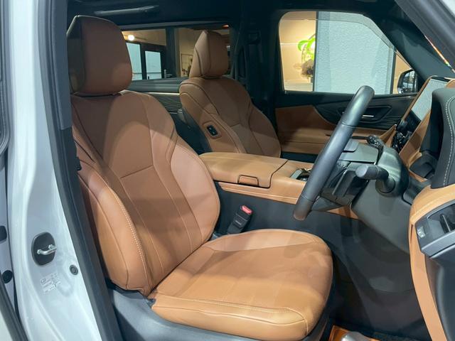 ヴェルファイアハイブリッド Z プレミア ムーンルーフ Dミラー 純正14型ディスプレイ TV視聴可 HDMI トヨタチームメイト パノラミックビュー シートヒーター&ベンチレーション パワースライドドア&バックドア ドラレコ ETC 茶革(26枚目)