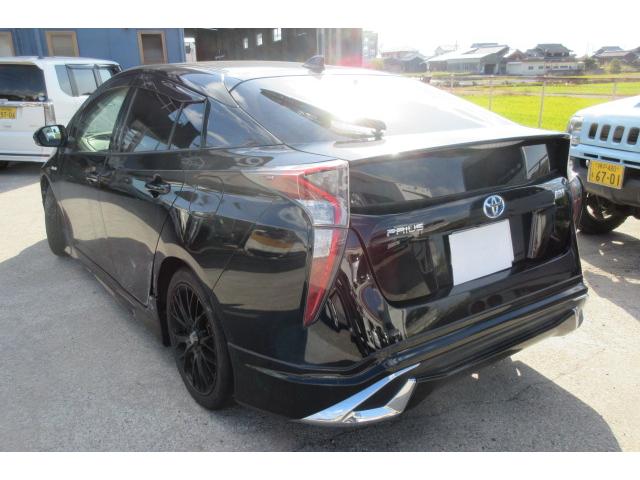 プリウス Ｓツーリングセレクション　モデリスタエアロ　アルパインナビＴＶ　Ｂモニター　クルコン　合皮シート　外１７インチアルミ（24枚目）