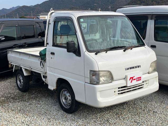 サンバートラック 　４ＷＤ　軽トラック　ＭＴ　エアコン　運転席エアバッグ（3枚目）