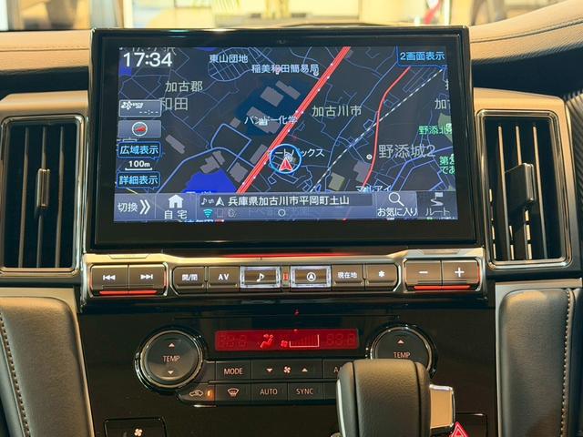 デリカD:5 P WARLOCKボディキット ALPINE11型ナビ ETC GOQBUTO/フロントバンパーガード MKW/マッドフラップ/ブラック エクシードバイザー リアエンブレムマットブラック塗装(4枚目)