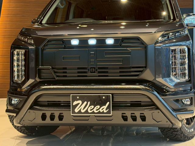 デリカD:5 P WARLOCKボディキット ALPINE11型ナビ ETC GOQBUTO/フロントバンパーガード MKW/マッドフラップ/ブラック エクシードバイザー リアエンブレムマットブラック塗装(15枚目)