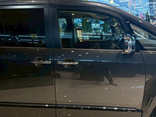 デリカD:5 P WARLOCKボディキット ALPINE11型ナビ ETC GOQBUTO/フロントバンパーガード MKW/マッドフラップ/ブラック エクシードバイザー リアエンブレムマットブラック塗装(26枚目)