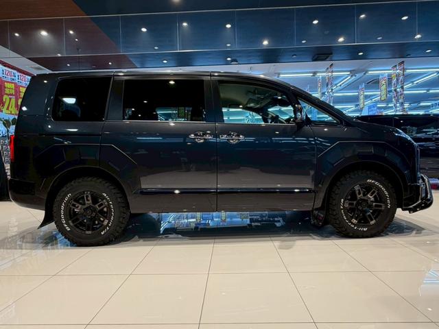 デリカD:5 P WARLOCKボディキット ALPINE11型ナビ ETC GOQBUTO/フロントバンパーガード MKW/マッドフラップ/ブラック エクシードバイザー リアエンブレムマットブラック塗装(35枚目)