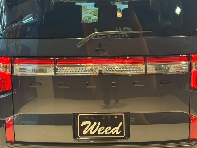 デリカD:5 P WARLOCKボディキット ALPINE11型ナビ ETC GOQBUTO/フロントバンパーガード MKW/マッドフラップ/ブラック エクシードバイザー リアエンブレムマットブラック塗装(38枚目)