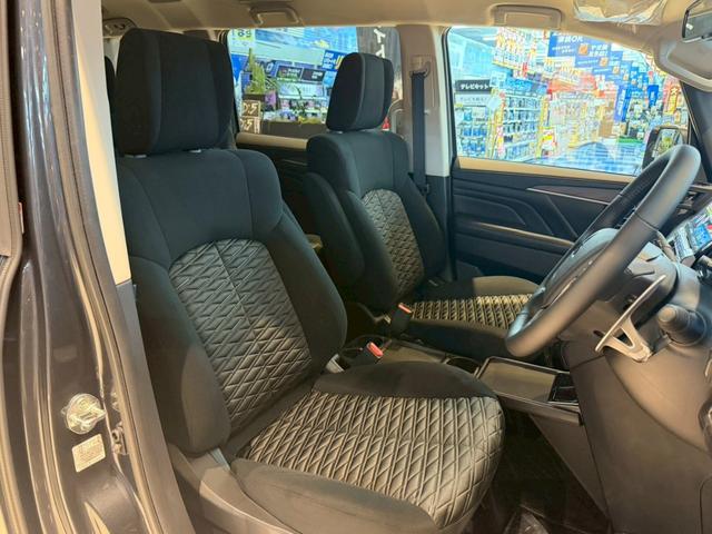 デリカD:5 P WARLOCKボディキット ALPINE11型ナビ ETC GOQBUTO/フロントバンパーガード MKW/マッドフラップ/ブラック エクシードバイザー リアエンブレムマットブラック塗装(40枚目)