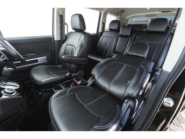 デリカD:5 P WARLOCKボディキット ALPINE11型ナビ ETC GOQBUTO/フロントバンパーガード MKW/マッドフラップ/ブラック エクシードバイザー リアエンブレムマットブラック塗装(75枚目)