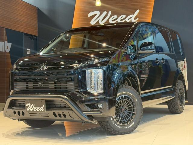 デリカＤ：５ ブラックエディション　ＢＫスタイル　ＡＬＰＩＮＥ１１型ナビ　ＥＴＣ　ＧＯＱＢＵＴＯ／フロントバンパーガード　ＭＫＷ／マッドフラップ／ブラック　ＢＬＡＣＫＥｄｉｔｉｏｎ（3枚目）