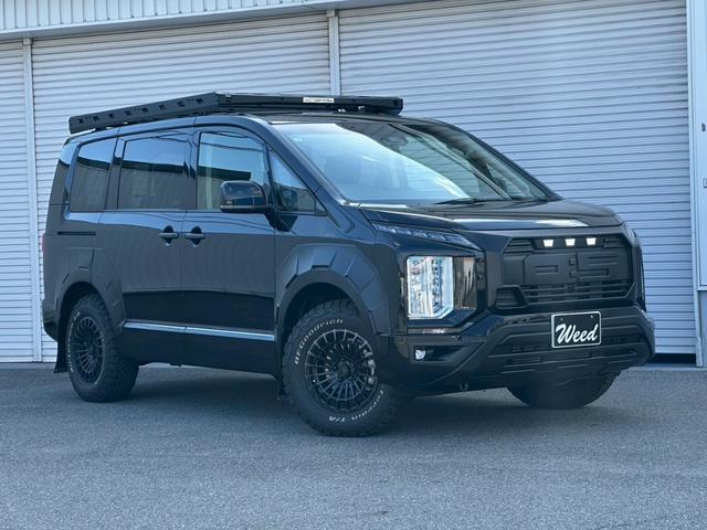 デリカＤ：５ Ｇ　パワーパッケージ　Ｇ－ＰｏｗｅｒＰａｃｋａｇｅ　ハーティーラン　サイドムービングシート仕様　ＡＬＰＩＮＥ１１型ナビ　ＷＡＲＬＯＣＫボディＫＩＴ　クロスロードルーフラック　ＪＡＯＳ製リアラダー　ＭＫＷ製マッドフラップ（17枚目）