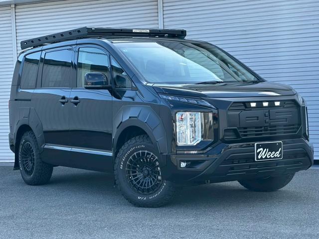 デリカＤ：５ Ｇ　パワーパッケージ　Ｇ－ＰｏｗｅｒＰａｃｋａｇｅ　ハーティーラン　サイドムービングシート仕様　ＡＬＰＩＮＥ１１型ナビ　ＷＡＲＬＯＣＫボディＫＩＴ　クロスロードルーフラック　ＪＡＯＳ製リアラダー　ＭＫＷ製マッドフラップ（18枚目）