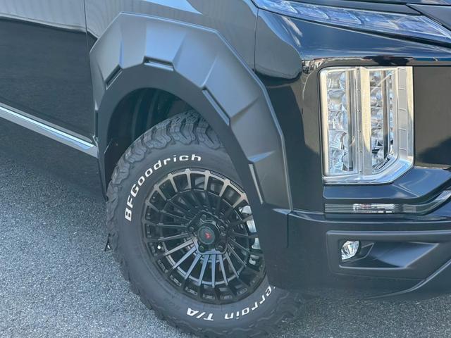 デリカＤ：５ Ｇ　パワーパッケージ　Ｇ－ＰｏｗｅｒＰａｃｋａｇｅ　ハーティーラン　サイドムービングシート仕様　ＡＬＰＩＮＥ１１型ナビ　ＷＡＲＬＯＣＫボディＫＩＴ　クロスロードルーフラック　ＪＡＯＳ製リアラダー　ＭＫＷ製マッドフラップ（19枚目）