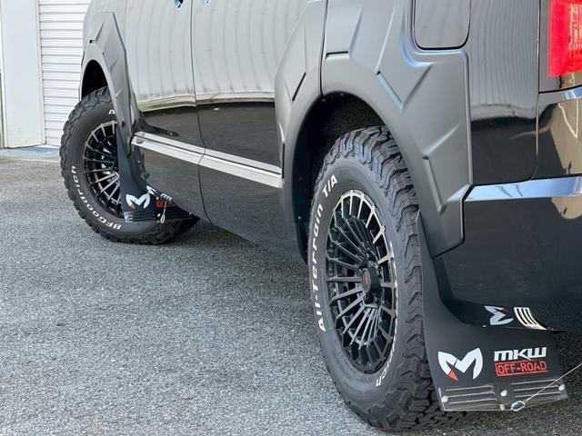 デリカＤ：５ Ｇ　パワーパッケージ　Ｇ－ＰｏｗｅｒＰａｃｋａｇｅ　ハーティーラン　サイドムービングシート仕様　ＡＬＰＩＮＥ１１型ナビ　ＷＡＲＬＯＣＫボディＫＩＴ　クロスロードルーフラック　ＪＡＯＳ製リアラダー　ＭＫＷ製マッドフラップ（35枚目）