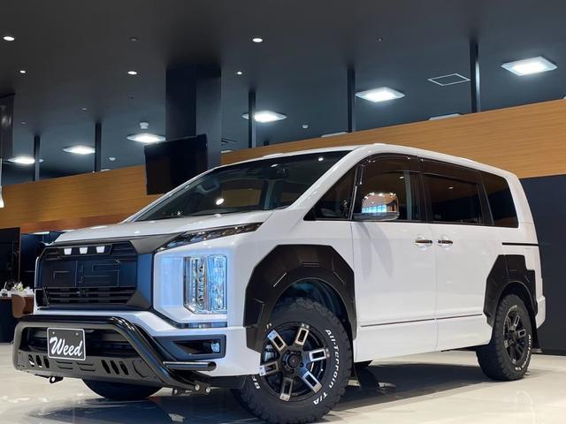 デリカＤ５コンプリートモデル（ワーロック）新車販売！走破性に優れた本格派４ＷＤミニバン！個性溢れるボディキット。