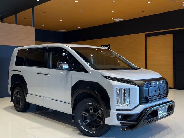 デリカＤ５コンプリートモデル（ワーロック）新車販売！走破性に優れた本格派４ＷＤミニバン！個性溢れるボディキット。