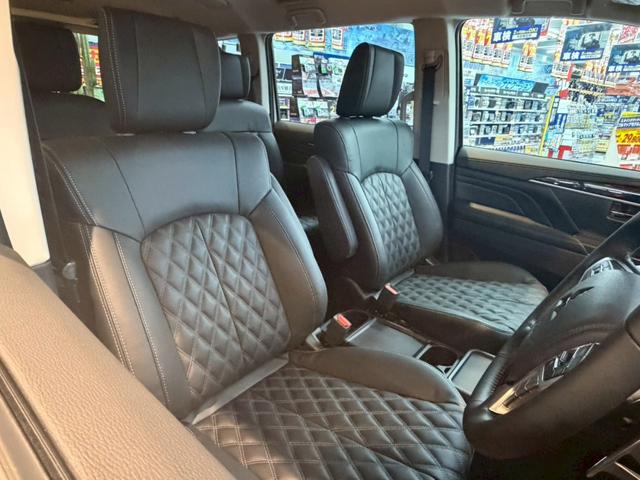 デリカD:5 ブラックエディション ALPINE11型ナビ ETC GOQBUTO/フロントバンパーガード MKW/マッドフラップ/ブラック 電動サイドステップレス 本革シート 両側電動スライドドア 電動パワーテールゲート(8枚目)