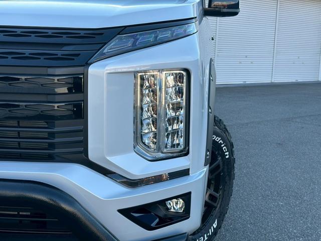 デリカD:5 ブラックエディション ALPINE11型ナビ ETC GOQBUTO/フロントバンパーガード MKW/マッドフラップ/ブラック 電動サイドステップレス 本革シート 両側電動スライドドア 電動パワーテールゲート(32枚目)