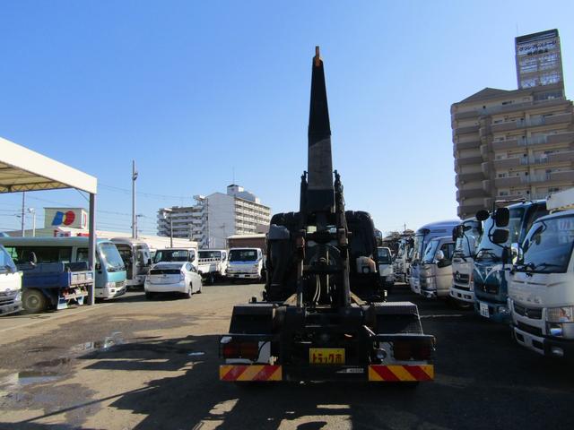 新明和製アームロール 積載量4t キャビンバックステップ(13枚目)