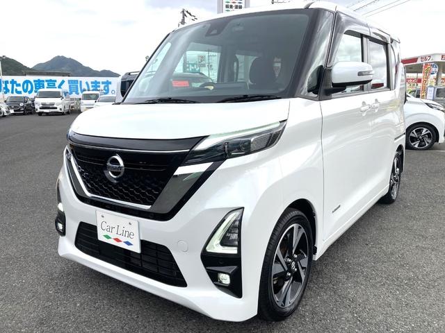 ルークス ハイウェイスター Gターボプロパイロットエディション 純正9インチナビ フルセグTV Bluetooth アラウンドビューモニター エマージェンシーブレーキ ハンズフリー両側パワースライドドア クリアランスソナードライブレコーダー 電子パーキングブレーキ(2枚目)