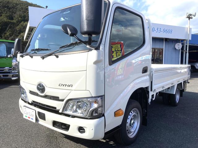 ダイナトラック 1.25t平ボディ ジャストロー 登録済み未使用車 荷台長3100 幅1600 高380 床面地上高745 車両総重量3055Kg 2.0ガソリン 5速ミッション Wタイヤ スチールデッキ(4枚目)