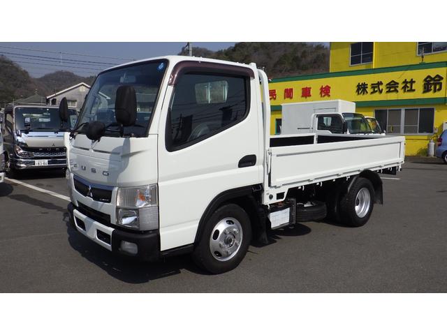 キャンター 全低床　積載２ｔ　ＡＴ　床縞板　ロープフック３対　車線逸脱警報装置　ＥＺＧＯ（坂道発進補助装置）荷台内寸　長さ：３１０ｃｍ　幅：１６０ｃｍ　高さ：３８ｃｍ　キーレスリモコン　ＥＴＣ（2枚目）
