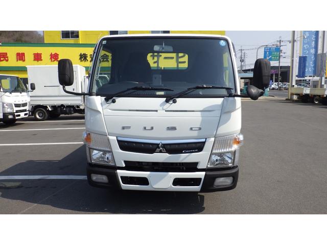 キャンター 全低床　積載２ｔ　ＡＴ　床縞板　ロープフック３対　車線逸脱警報装置　ＥＺＧＯ（坂道発進補助装置）荷台内寸　長さ：３１０ｃｍ　幅：１６０ｃｍ　高さ：３８ｃｍ　キーレスリモコン　ＥＴＣ（3枚目）