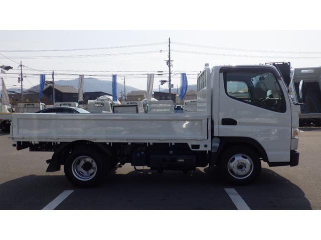 キャンター 全低床　積載２ｔ　ＡＴ　床縞板　ロープフック３対　車線逸脱警報装置　ＥＺＧＯ（坂道発進補助装置）荷台内寸　長さ：３１０ｃｍ　幅：１６０ｃｍ　高さ：３８ｃｍ　キーレスリモコン　ＥＴＣ（5枚目）