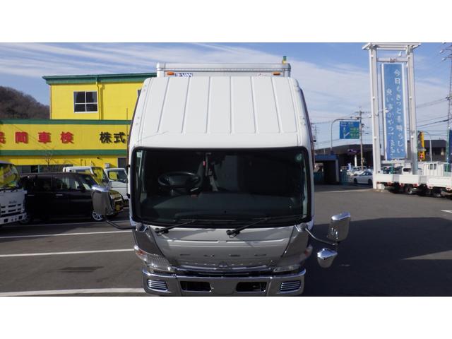 キャンター ロング全低床　積載３ｔ　ＡＴ　アルミバン　左スライドドア　ラッシングレール２段　車両総重量５，８９５ｋｇ　荷台内寸　長さ：３０５ｃｍ　幅：１７６ｃｍ　高さ：２０５ｃｍ　バックモニター　社外オーディオ（32枚目）