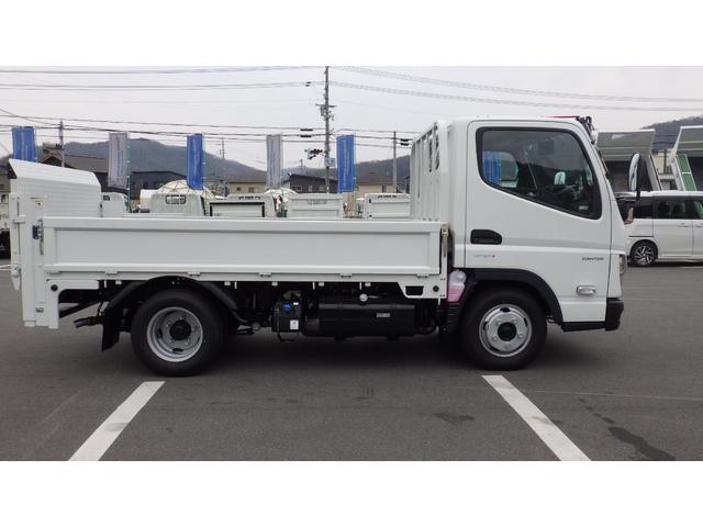 キャンター ロング全低床　積載２ｔ　極東製垂直パワーゲート　Ｖ６０１Ｃ　衝突軽減ブレーキ　車線逸脱警報装置　ＬＥＤヘッドライト＆ＬＥＤフォグ　フル液晶メーター　ステアリングスイッチ　交通標識認識機能　リアビューカメラ（5枚目）
