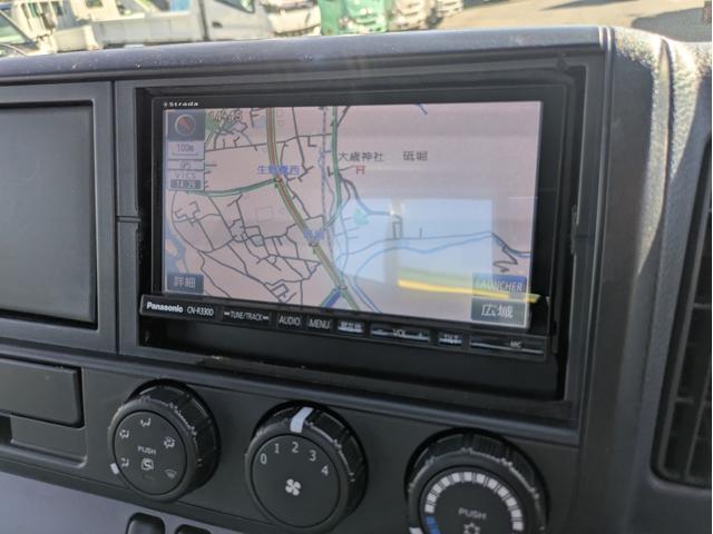 キャンター 　積載２ｔ　５ＭＴ　極東製垂直パワーゲートＶ６００　カーナビ　ＥＴＣ　パワーウインドウ　パワステ　キーレスリモコン　　車両総重量４，７１５ｋｇ　荷台内寸　長さ：３０９ｃｍ　幅：１６１ｃｍ　高さ：３９ｃｍ（38枚目）