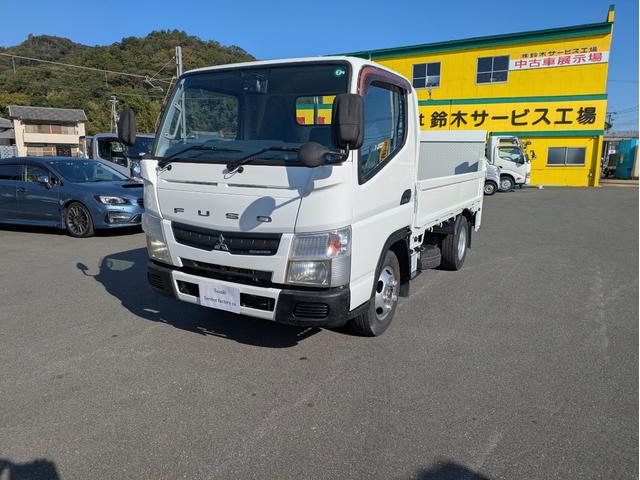 キャンター 全低床 積載2t 5MT 極東製垂直パワーゲート V601 ETC 助手席側電動格納ミラー パワーウインドウ パワステ 車両総重量:4,635kg 荷台内寸 長さ:289cm 幅:161cm 高さ:38cm(3枚目)