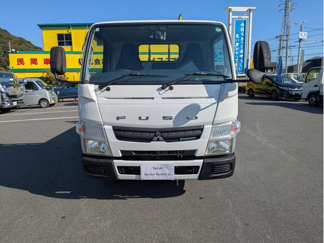 キャンター 全低床 積載2t 5MT 極東製垂直パワーゲート V601 ETC 助手席側電動格納ミラー パワーウインドウ パワステ 車両総重量:4,635kg 荷台内寸 長さ:289cm 幅:161cm 高さ:38cm(5枚目)