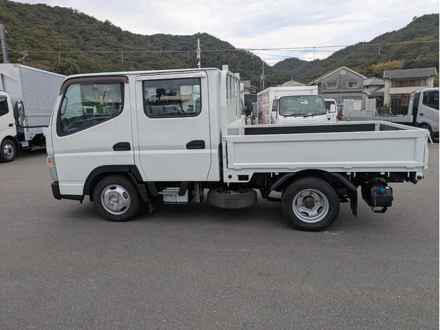 キャンター Wキャブ全低床 積載2t 5MT 床鉄板 リアクーラー ETC 車両総重量 4,740kg 荷台内寸 長さ:210cm 幅:160cm 高さ:38cm エアコン パワーステアリング パワーウィンドウ(6枚目)