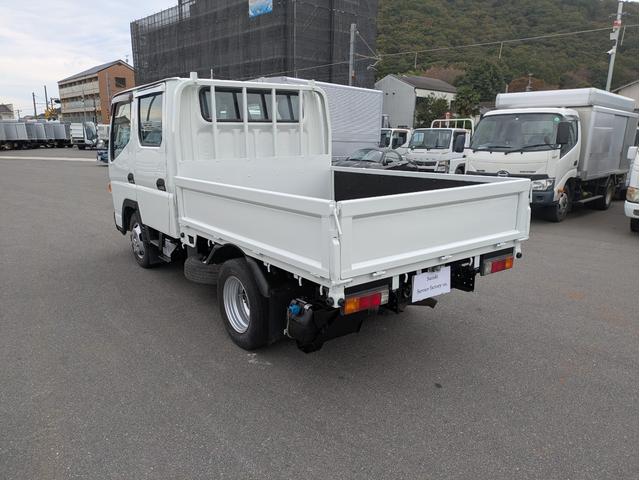 キャンター Wキャブ全低床 積載2t 5MT 床鉄板 リアクーラー ETC 車両総重量 4,740kg 荷台内寸 長さ:210cm 幅:160cm 高さ:38cm エアコン パワーステアリング パワーウィンドウ(7枚目)