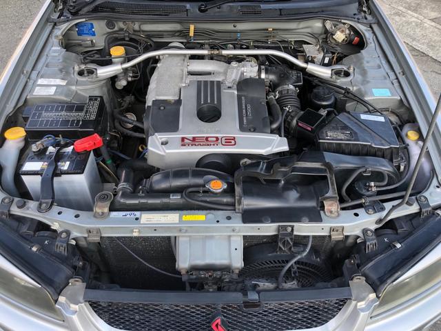 スカイライン ２５ＧＴ－Ｖ　前期　アルティアバンパー　純正ビスカスＬＳＤ　ナビ　ＴＶ　ＡＢＳ　エアコン　パワステ　パワーウィンド　アルミホイール（19枚目）