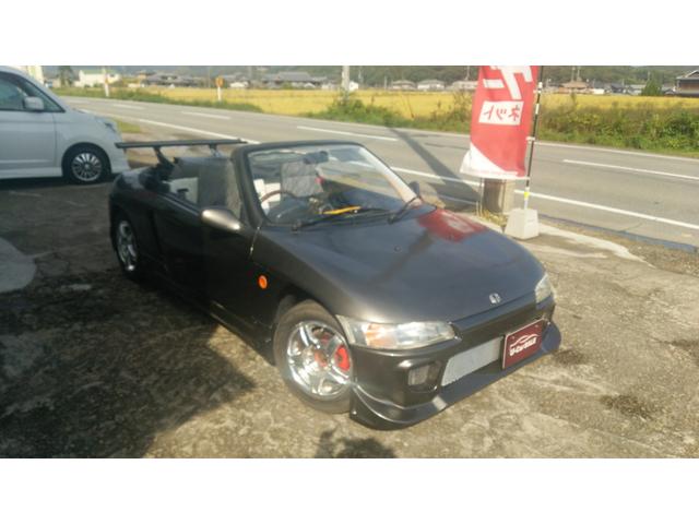 社外ナビ・社外エアロ・社外アルミ・車高調・幌新品交換済み・タイミングベルト ウォーターポンプ交換済み・機関良好(4枚目)