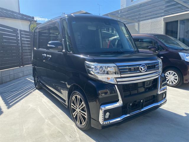 タント カスタムＲＳ　トップエディションＳＡＩＩ　両側電動スライドドア／黒半革／ナビ、地デジ／ＬＥＤ／衝突軽減ブレーキ／スマートキー／プッシュスタート（2枚目）