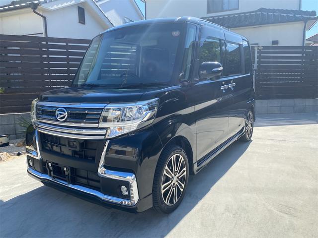 タント カスタムＲＳ　トップエディションＳＡＩＩ　両側電動スライドドア／黒半革／ナビ、地デジ／ＬＥＤ／衝突軽減ブレーキ／スマートキー／プッシュスタート（3枚目）
