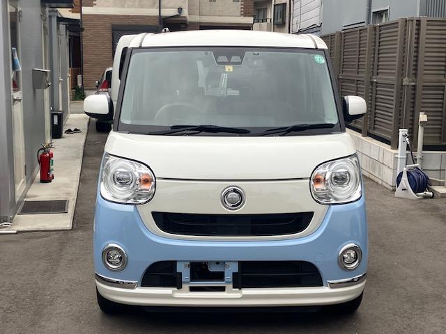 ムーヴキャンバス Ｇメイクアップ　ＳＡＩＩＩ　ナビテレビ　バックカメラ　両側パワースライド　ＥＴＣ　プッシュスタート　プライバシーガラス（3枚目）